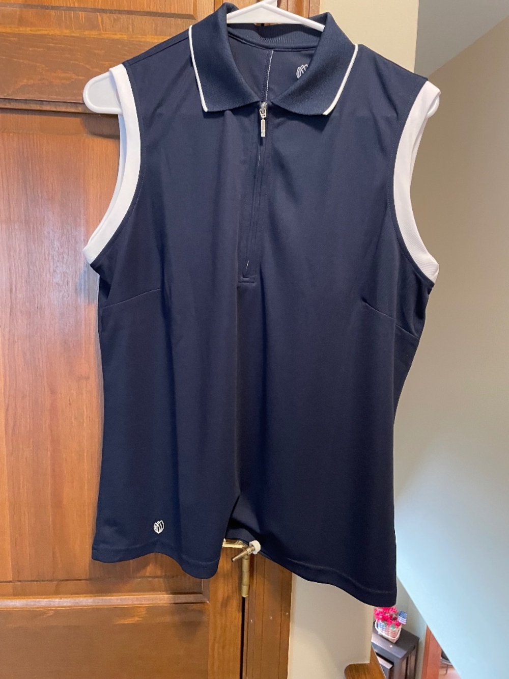 Ladies golf top & skort